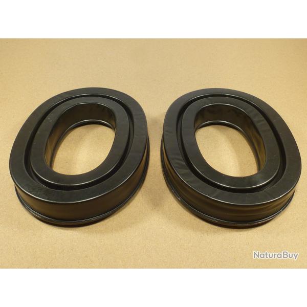 Kit coussinet Gel silicone pour casque anti-bruit 3M Peltor Sportac HY80 HY80WS