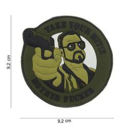 Patch 3D PVC "Take Your Hit" (101 Inc) OD