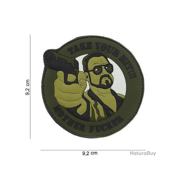 Patch 3D PVC "Take Your Hit" (101 Inc) OD