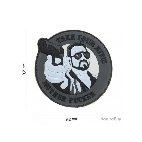 Patch 3D PVC "Take Your Hit" (101 Inc) Chaos Grey