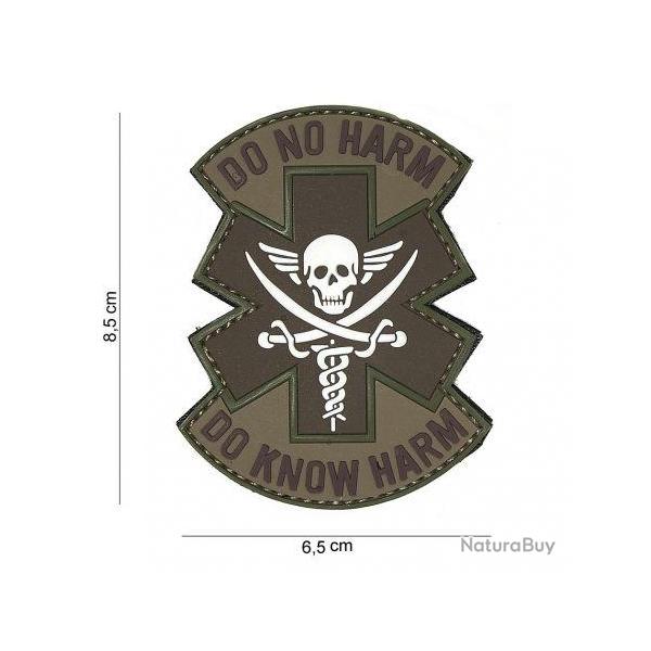 Patch 3D PVC "Do No Harm" (101 Inc) D�sert