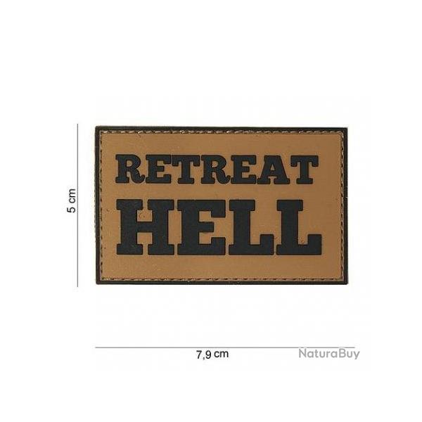 Patch PVC "Retreat Hell" (101 Inc) D�sert