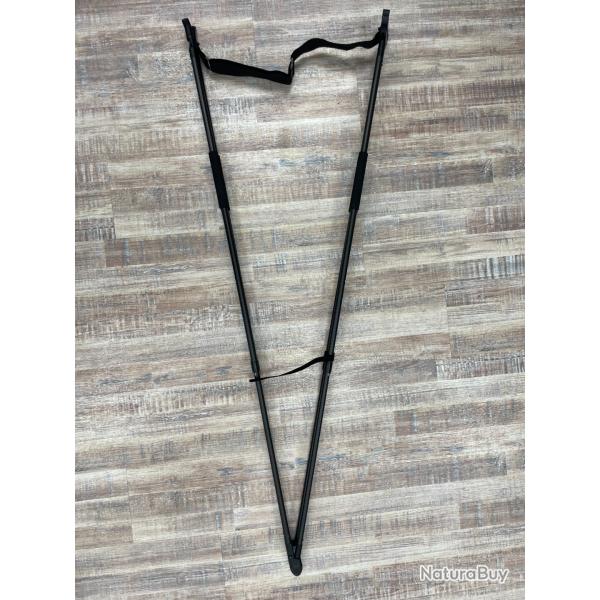 CANNE DE PIRCH CARBON 4 PIED REGLEABLE