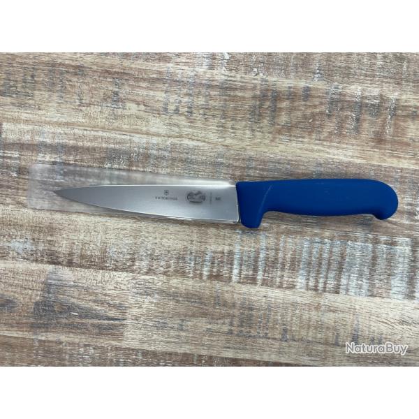 COUTEAUX VICTORINOX LAME DE 14 CM BLEU