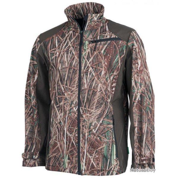 Veste softshell camo Roseaux TREELAND
