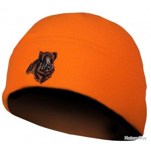 Bonnet polaire orange sanglier TREELAND