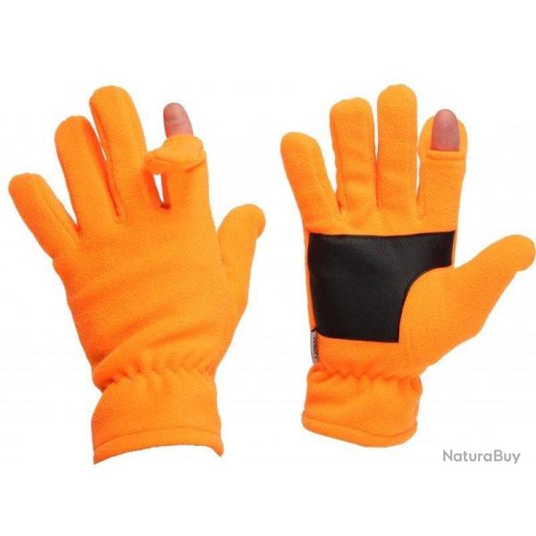 Gants polaires orange TREELAND