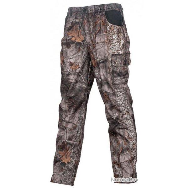 Pantalon chaud doubl� polaire camo forest TREELAND