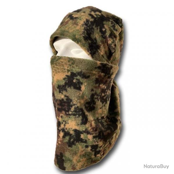 Ensemble Bonnet + Tour de Cou Camo Pixel Polaire