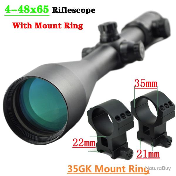 Visionking Haute Rsistance Aux Chocs 4-48x65-**With 21mm ring