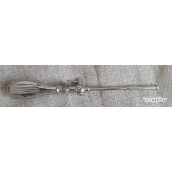 Vintage Trocar 5mm Medical Military Metal 60s Soviet