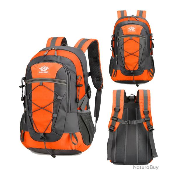 SAC � DOS DE RANDONN�E - L�GER ET FONCTIONNEL 35L - ORANGE - LIVRAISON GRATUITE