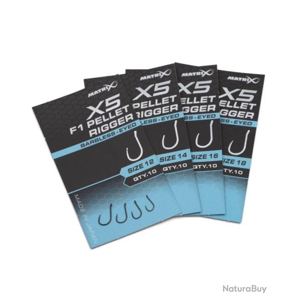 MATRIX HAMEON X5 F1 PELLET RIGGER BARBLESS MATRIX 12