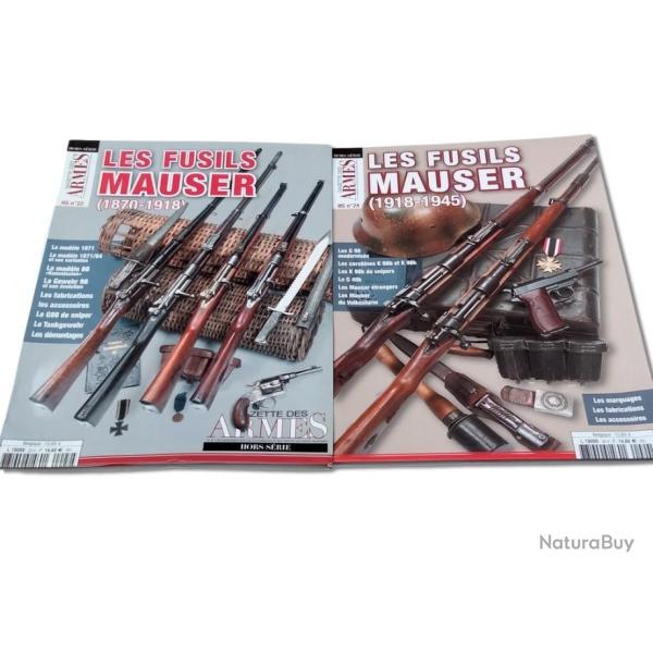 Les Fusils Mausers H/22 et H/24  1870/1918 et 1918/1945
