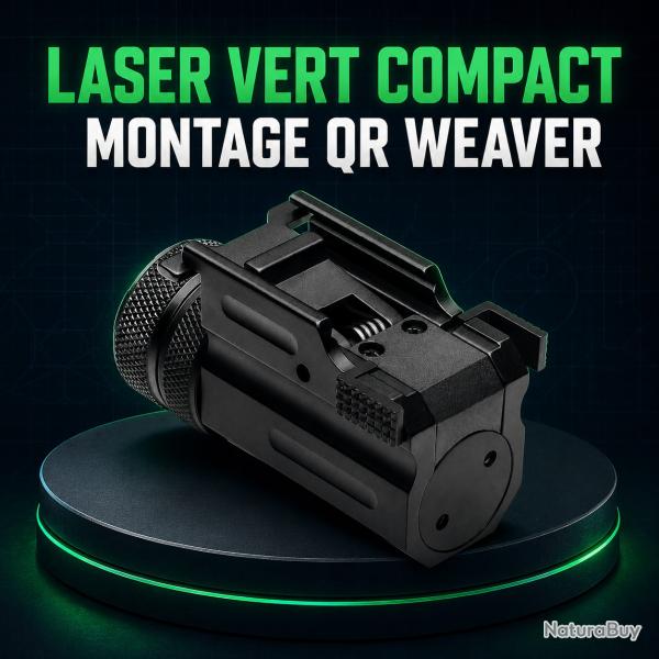 Promotion Laser vert compact avec monture QR Weaver