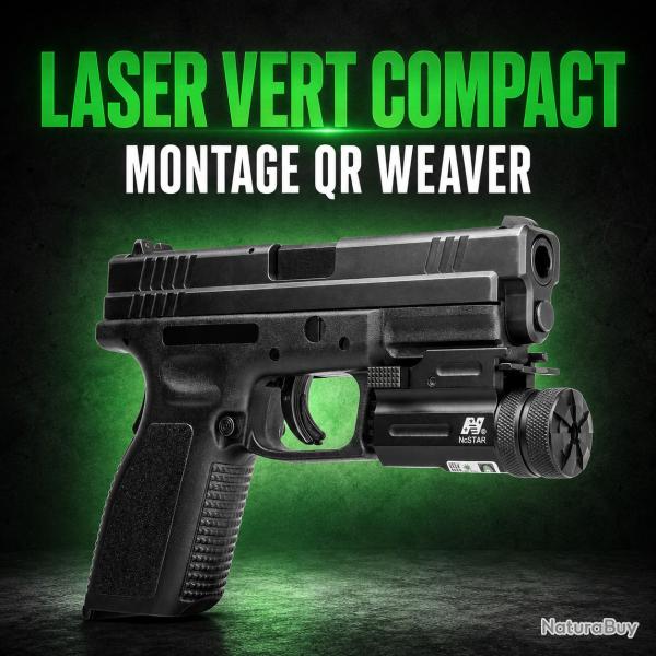Promotion Laser vert compact avec monture QR Weaver