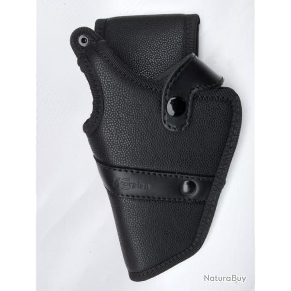 Etui gaucher mdium pour rvolver 3" et 4" SCORPION  4a.