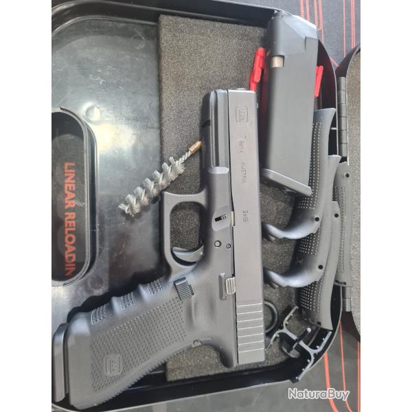 GLOCK 17 GEN 4 NOIR CALIBRE 9X19