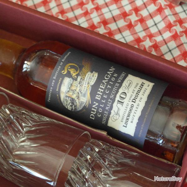 RARE COFFRET WHISKY "DUN BHEAGAN" de 2001