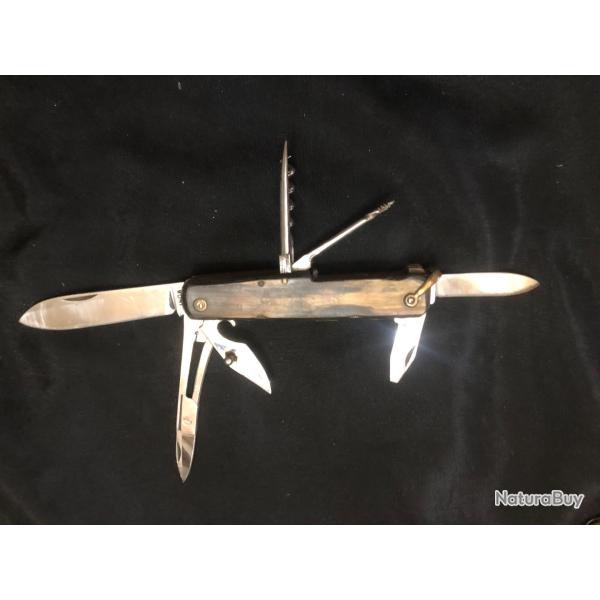 couteau pliant ancien inox 8pieces