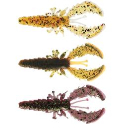 Leurre Souple Westin Crecraw Slim Creaturebait 5,5cm 1,5g 5,5cm Clear Water Mix par 6