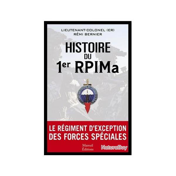 Livre Histoire du 1er RPIMA