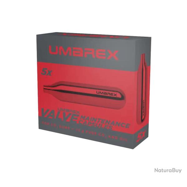 Lot de 5 Cartouches CO2 Maintenace 12g Umarex