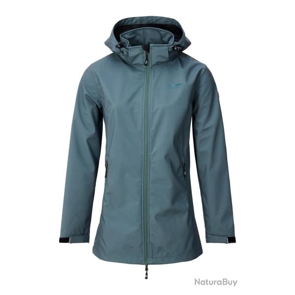 Veste Softshell D�perlante Femme NORDBERG Doriene Bleu Vert