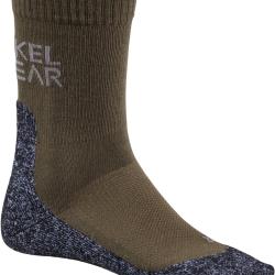 Chaussettes Merino short (Couleur: Vert / Gris, Taille: 46/48)