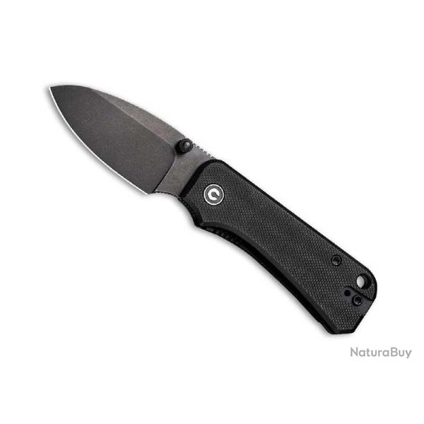 COUTEAU CIVIVI BABY BANTER G10 NOIR BLACKWASH