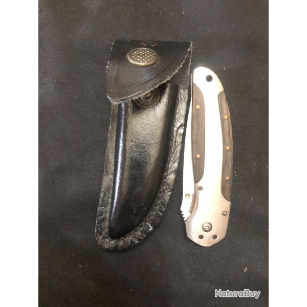 couteau pliant facom F13 avec son etui