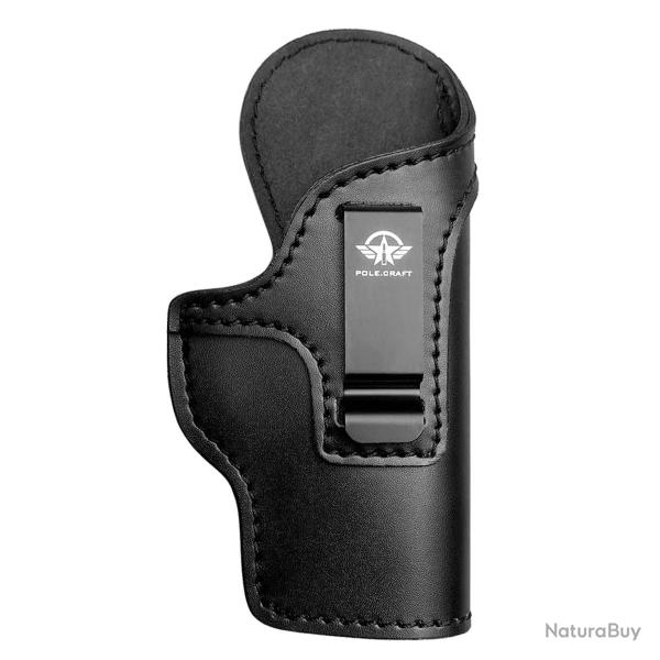 Holster cuir IWB Glock 19 17 26 POLE.CRAFT
