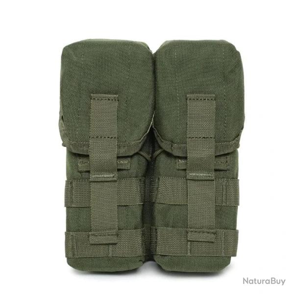 Pochette chargeur double 5,56/7,62 ELYTRA TACTICAL - Vert arm�e