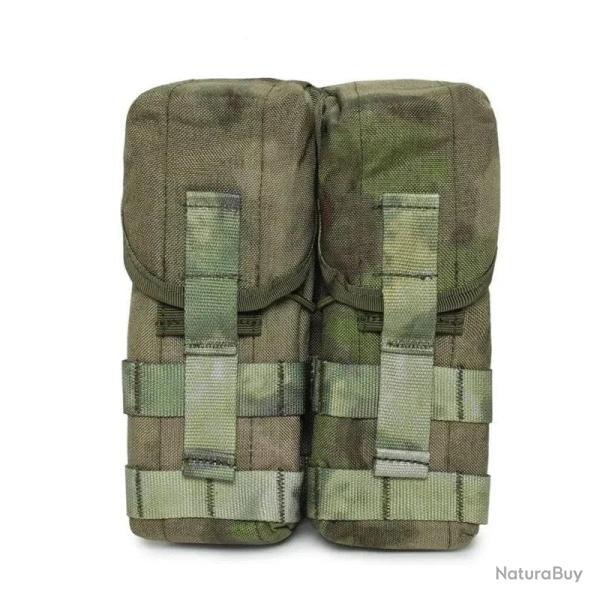 Pochette chargeur double 5,56/7,62 ELYTRA TACTICAL - Gris