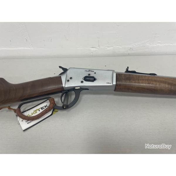 !! NEUF !! CARABINE A LEVIER SOUS GARDE HUGTEK LVR44 BOIS CALIBRE 44MAG