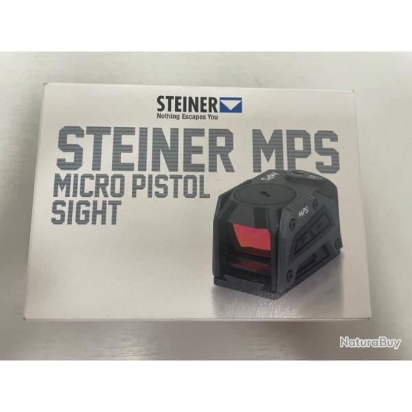 !! NEUF !! POINT ROUGE STEINER MPS (MICRO PISTOL SIGHT) 3.3MOA