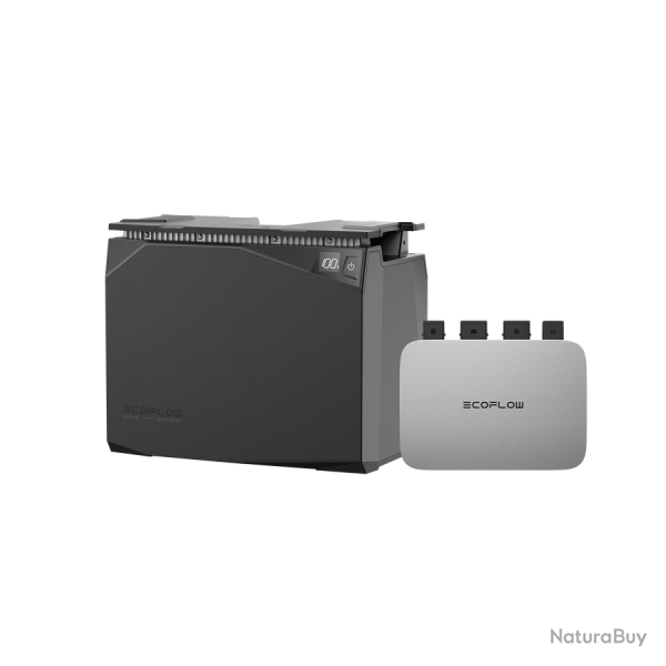 Kit Solaire Etanche EcoFlow avec batterie 2KWH