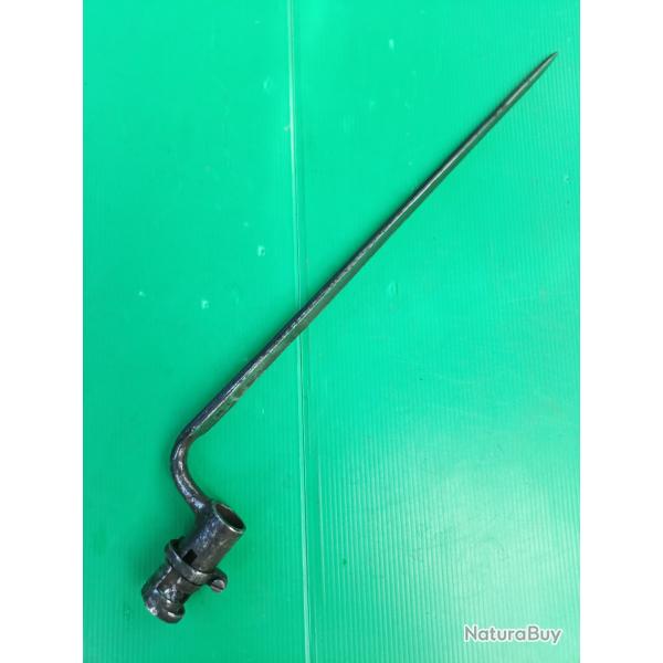 BAIONNETTE A DOUILLE  AN  IX   (  en notification sur  la pi�ce )  .