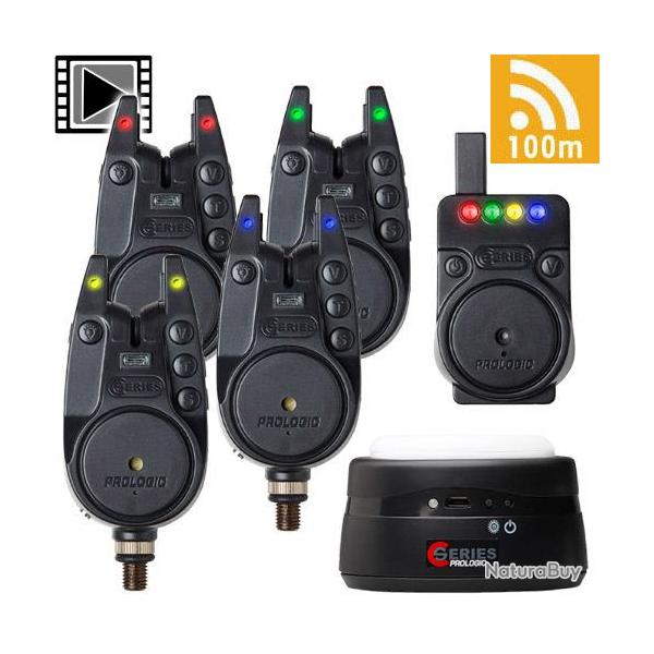 Coffret Prologic C-Series Pro Centrale 4 d�tecteurs + Lampe