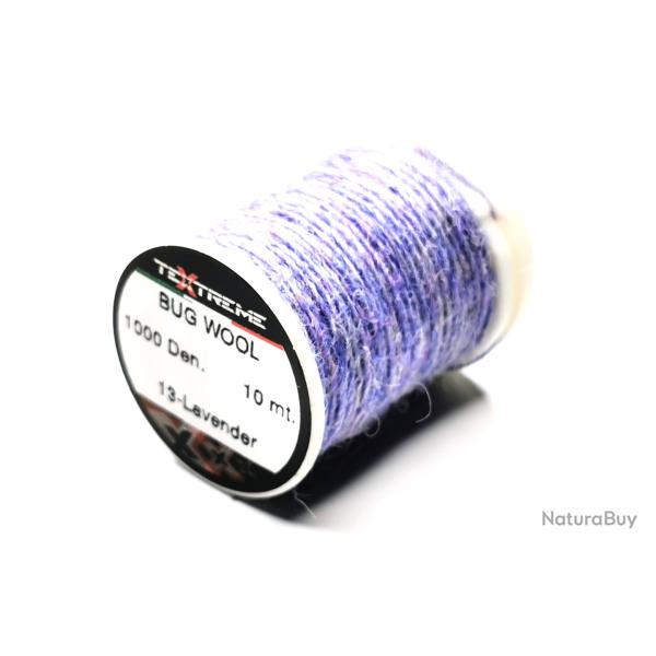 laine montage mouche BUG WOOL TEXTREME lavande