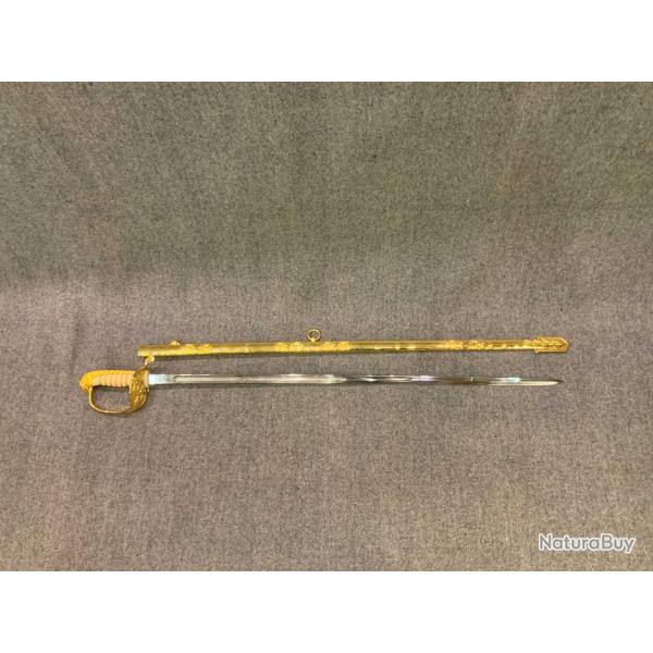 Ep�e d'officier de police de l'Equateur fabrication sp�ciale WKC Solingen