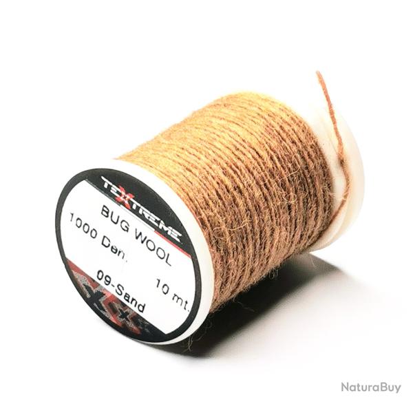 laine montage mouche BUG WOOL TEXTREME cinamon