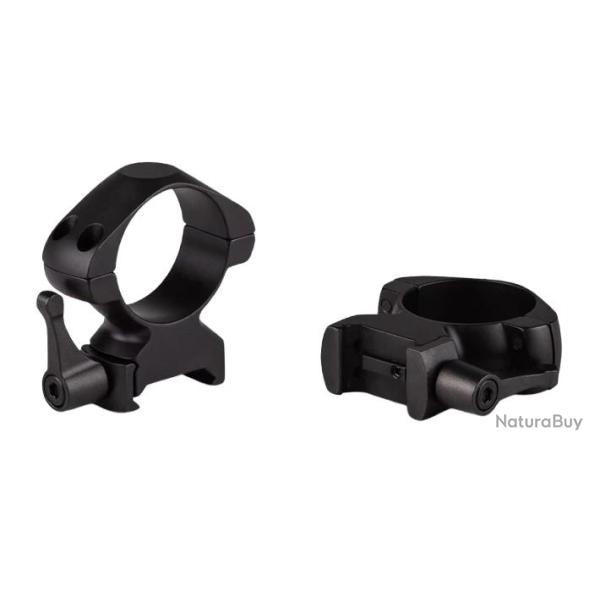 MONTAGE QR KONUS POUR RAIL WEAVER/PICATINNY DIAM 25.4 MM HAUT