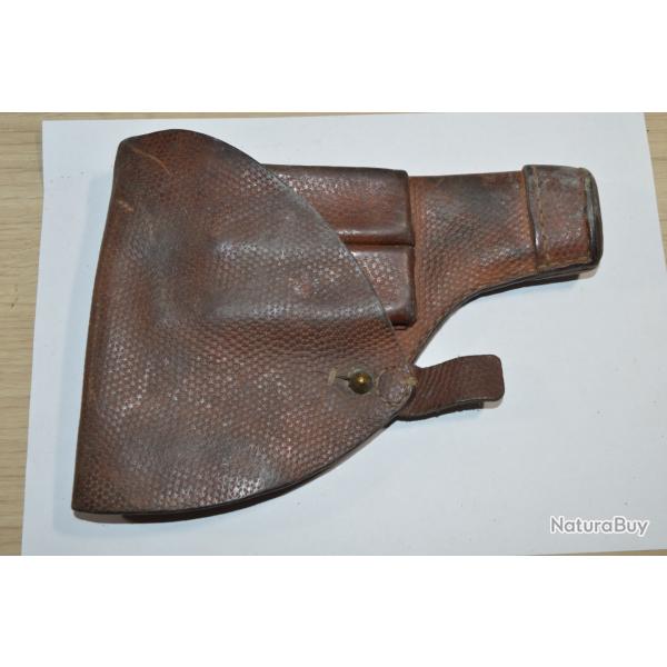Etui / holster de pistolet / revolver export  su�dois BROWNING 1907 - Su�de Militaire  ( C19)
