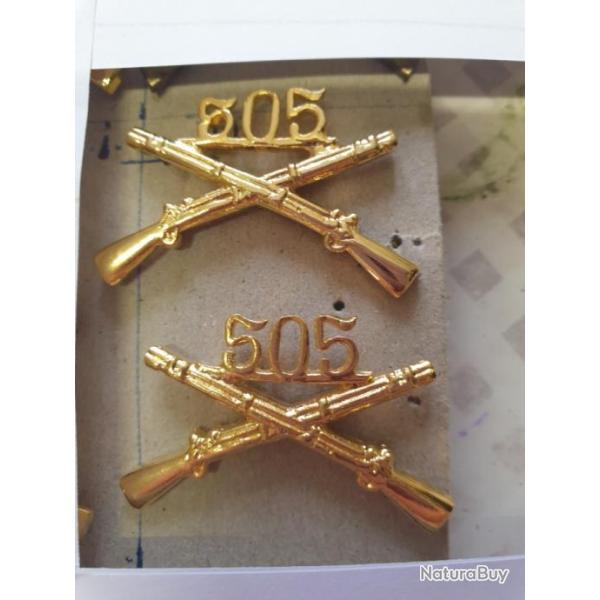 PAIRES de Crest US en reproduction A25.123