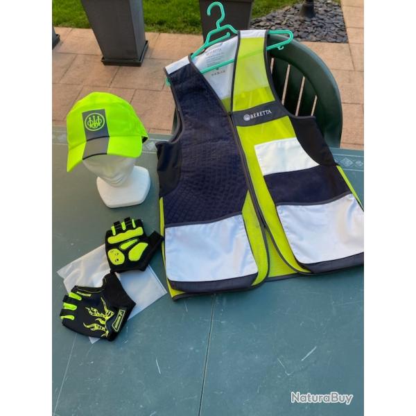 Gilet de Ball Trap Beretta + lots