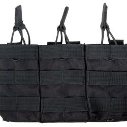 PORTE CHARGEURS TRIPLE M4 NOIR DELTA TACTICS