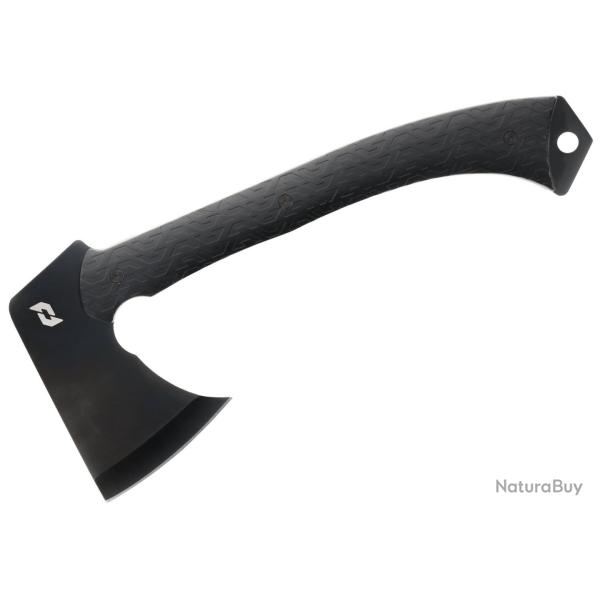 Hache Schrade Delta Class Recoil Lame Acier 3Cr13 Noire Manche G-10 Noir Etui Polyester SCH1159327