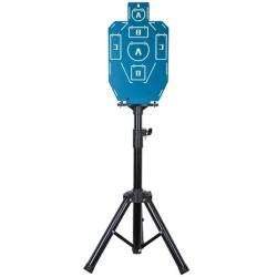 Lot de cibles d'entra&icirc;nement bleues sur tr&eacute;pied ABC Specna Arms