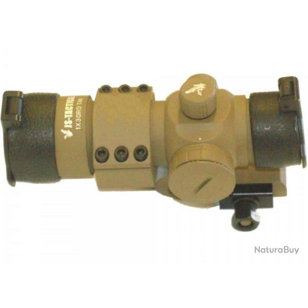 Point Rouge / Vert 30mm M2 Desert (JS Tactical)